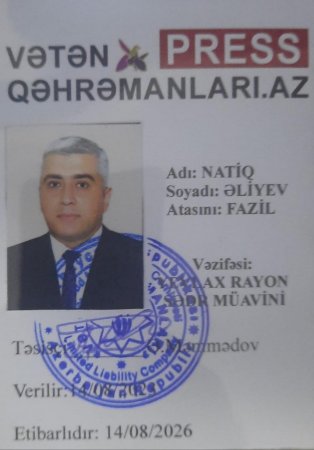 Yazıçı-şair, hərbi ekspert, Natiq Əlisoya yeni vəzifə verildi.