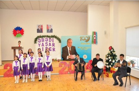 Yevlaxda “Heydər Əliyev İli” çərçivəsində növbəti “Əbədiyaşar Lider” adlı tədbir keçirilib