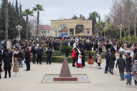 Yevlaxda "Novruz Bayramı"na həsr edilmiş geniş tədbir keçirilib.