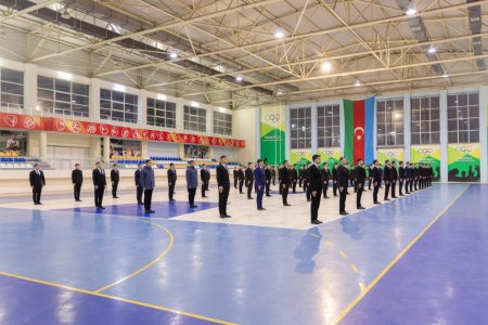 Daxili işlər naziri İsmayıllı rayonunda vətəndaş qəbulu və sıra baxışı keçirib Daxili işlər naziri İsmayıllı rayonunda vətəndaş qəbulu və sıra baxışı keçirib