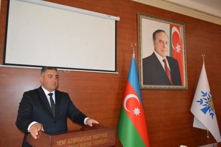 Tərtərdə 31 Mart - Azərbaycanlıların Soyqırımı Gününə həsr olunmuş "dəyirmi masa" keçirilib Tərtərdə 31 Mart - Azərbaycanlıların Soyqırımı Gününə həsr olunmuş "dəyirmi masa" keçirilib