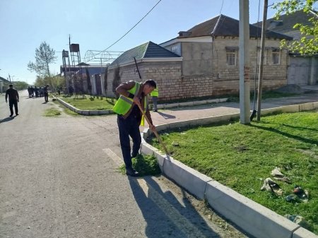 Yevlax şəhərində növbəti iməcilik keçirilib  Yevlax şəhərində növbəti iməcilik keçirilib