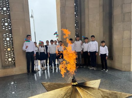 Ağdaş məktəbliləri tarix və coğrafiya fənn aylığı çərçivəsində Bakı şəhərinə ekskursiya ediblər Ağdaş məktəbliləri tarix və coğrafiya fənn aylığı çərçivəsində Bakı şəhərinə ekskursiya ediblər
