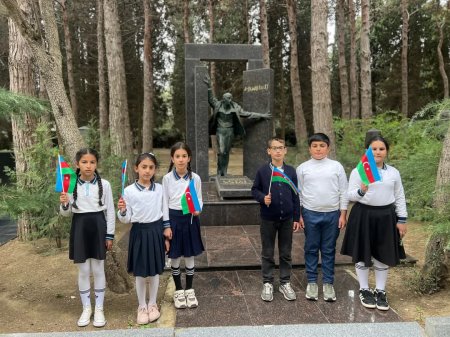 Ağdaş məktəbliləri tarix və coğrafiya fənn aylığı çərçivəsində Bakı şəhərinə ekskursiya ediblər Ağdaş məktəbliləri tarix və coğrafiya fənn aylığı çərçivəsində Bakı şəhərinə ekskursiya ediblər