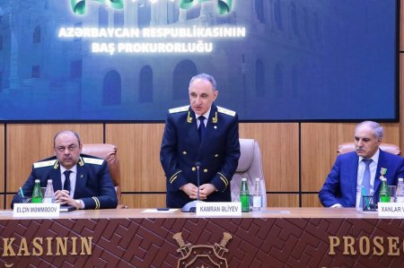 Xanlar Vəliyevin səlahiyyət müddətinin başa çatması ilə əlaqədar tədbir keçirilib Xanlar Vəliyevin səlahiyyət müddətinin başa çatması ilə əlaqədar tədbir keçirilib