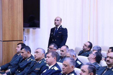 Xanlar Vəliyevin səlahiyyət müddətinin başa çatması ilə əlaqədar tədbir keçirilib Xanlar Vəliyevin səlahiyyət müddətinin başa çatması ilə əlaqədar tədbir keçirilib