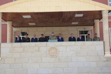 Yevlaxda 26 İyun-Azərbaycan Respublikasının Silahlı Qüvvələri Günü münasibətilə tədbir keçirilib. FOTOLAR