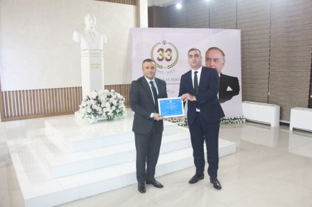 Yevlaxda Yeni Azərbaycan Partiyasının yaranmasının 33 illiyi münasibətilə tədbir keçirilib