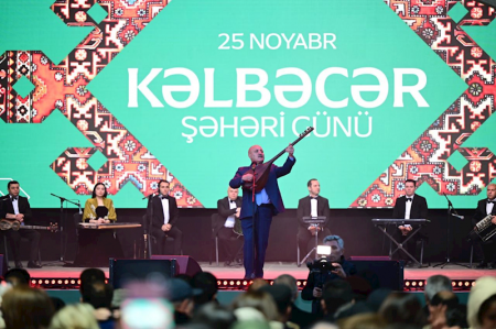 Dağlar qoynundakı Kəlbəcərdə bayram konserti