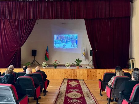 Milli Qəhrəman Natiq Qasımovun həyat hekayəsini əks etdirən “Oğul” filminin nümayişi keçirilib