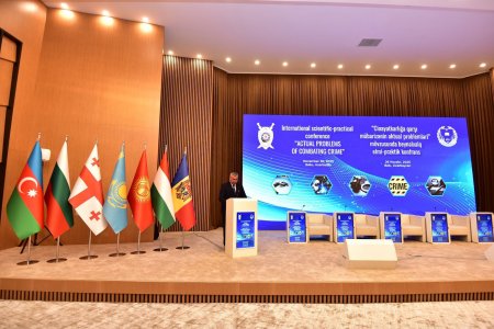 DİN-in Polis Akademiyasının təşkilatçılığı ilə “Cinayətkarlığa qarşı mübarizənin aktual problemləri” mövzusunda beynəlxalq elmi-praktik konfrans keçirilib
