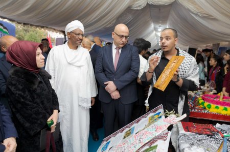 ATU-da Mədəniyyətlərarası Tələbə Festivalı keçirilib - Fotolar