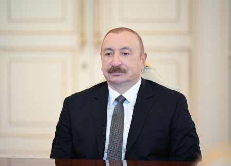 Prezident Qırğızıstan nümayəndə heyətini qəbul etdi - Fotolar