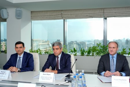 BMT-nin Azərbaycandakı rezident əlaqələndiricisi ilə görüş - Fotolar