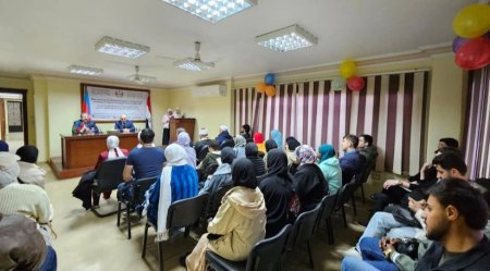 Qahirədə Dünya Azərbaycanlılarının Həmrəyliyi Günü qeyd olunub.FOTO