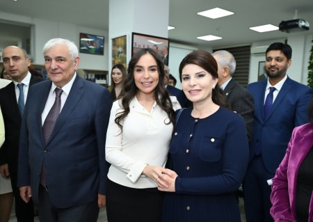 Prezident ailəsi “Azərbaycan dili” platformasının təqdimat mərasimində - Fotolar