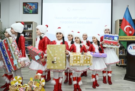 Prezident ailəsi “Azərbaycan dili” platformasının təqdimat mərasimində - Fotolar