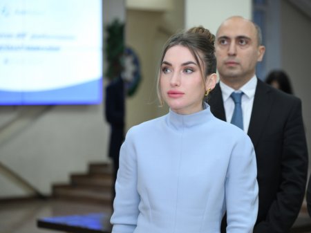 Prezident ailəsi “Azərbaycan dili” platformasının təqdimat mərasimində - Fotolar
