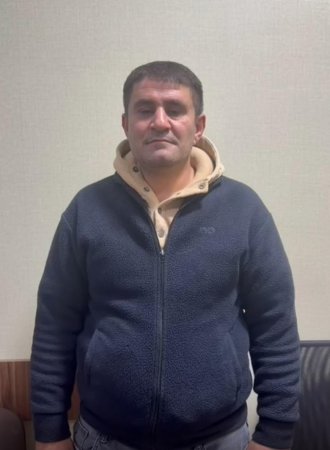 Polisə yalan məlumat verən taksi sürücüsü saxlanılıb.FOTO
