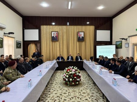 Zəngilan RİH-də ötən ilin yekunları ilə bağlı yığıncaq keçirildi - Fotolar