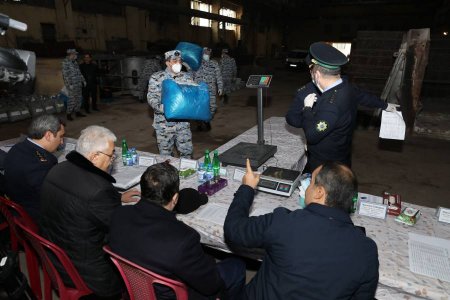 52 milyon manatlıq narkotik məhv edildi - Foto