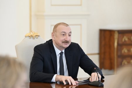 Prezident bu şirkətlərin rəhbərlərini qəbul etdi - Fotolar