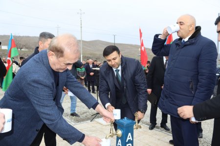 ADSEA daha bir kəndi içməli su ilə təmin etdi - Fotolar