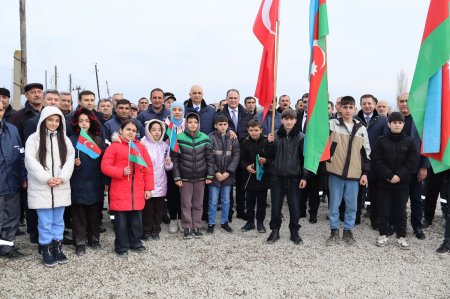 ADSEA daha bir kəndi içməli su ilə təmin etdi - Fotolar