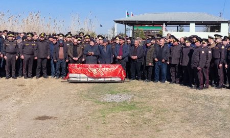 FHN-in xidmət zamanı həlak olan əməkdaşı dəfn edilib