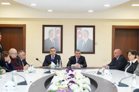 Xocalı soyqırımının 34-cü ildönümündə şəhid ailələri ilə görüş keçirildi-Fotolar