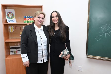 Leyla və Alena Əliyevalar Qubada - Fotolar