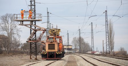 Alabaşlı-Qızılca dəmir yolu uzun müddət sonra ilk dəfə yeniləndi - Fotolar