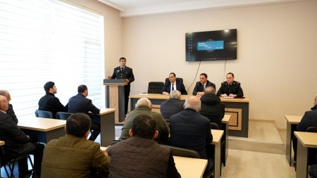 Sumqayıtda sürücülər və piyadalarla maarifləndirici tədbir keçirildi