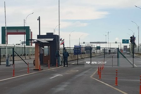 Rusiyanın İrana göndərdiyi yardım sərhədimizdən keçdi