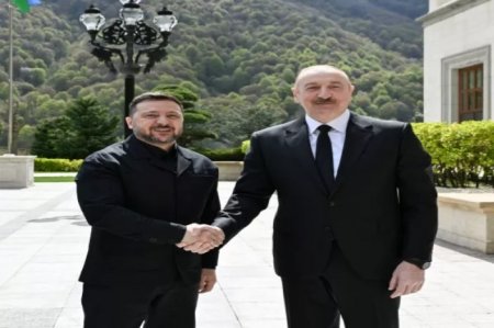Zelenski Azərbaycana gəldi - FOTO - YENİLƏNİB