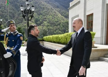 Zelenski Azərbaycana gəldi - FOTO - YENİLƏNİB