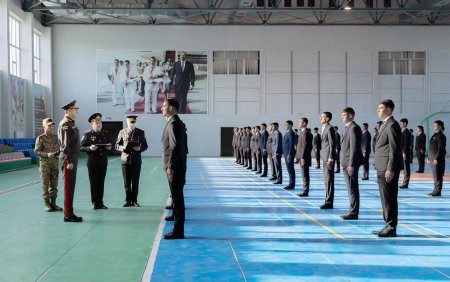 Vilayət Eyvazov Göyçayda sıra baxışı keçirdi-Fotolar