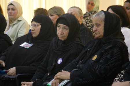 Mingəçevirdə “Vətən uğrunda gedən şəhidlər” devizi altında şəhid ailələri ilə görüş keçirilib