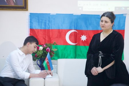 Mingəçevirdə “Vətən uğrunda gedən şəhidlər” devizi altında şəhid ailələri ilə görüş keçirilib