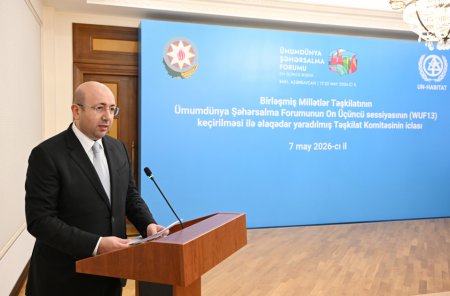 Təşkilat Komitəsi WUF13-lə bağlı iclas keçirdi - Fotolar
