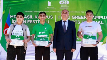 Mingəçevir Dövlət Universitetində “I Yaşıl Kampus İdman Festivalı”: Sağlam həyat tərzi, ekoloji düşüncə və yaşıl gələcək naminə genişmiqyaslı idman hərəkatı. FOTOLAR
