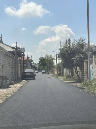 Beyləqanda asfaltlanma işləri davam edir - Fotolar