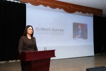  Naxçıvan Dövlət Universitetinin və Mingəçevir Dövlət Universitetinin birgə təşkilatçılığı  ilə Naxçıvanda I Beynəlxalq Mədəni İrs və Dayanıqlı Turizm Konfransı keçirilib. FOTOLAR