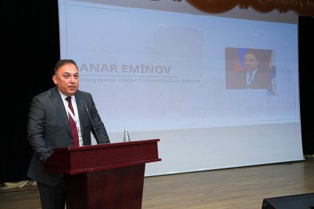  Naxçıvan Dövlət Universitetinin və Mingəçevir Dövlət Universitetinin birgə təşkilatçılığı  ilə Naxçıvanda I Beynəlxalq Mədəni İrs və Dayanıqlı Turizm Konfransı keçirilib. FOTOLAR