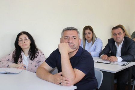 Mingəçevir Dövlət Universitetində struktur bölmə rəhbərləri və əməkdaşlarla görüş keçirilib. FOTOLAR