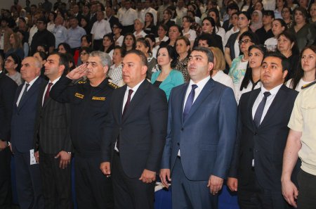 Milli Qurtuluşdan müasir zəfərlərə: Mingəçevirdə Ulu Öndər Heydər Əliyevin siyasi irsinə həsr olunan konfrans keçirilib Milli Qurtuluşdan müasir zəfərlərə: Mingəçevirdə Ulu Öndər Heydər Əliyevin siyasi irsinə həsr olunan konfrans keçirilib