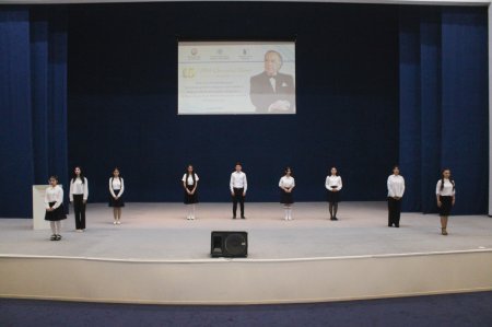 Milli Qurtuluşdan müasir zəfərlərə: Mingəçevirdə Ulu Öndər Heydər Əliyevin siyasi irsinə həsr olunan konfrans keçirilib Milli Qurtuluşdan müasir zəfərlərə: Mingəçevirdə Ulu Öndər Heydər Əliyevin siyasi irsinə həsr olunan konfrans keçirilib