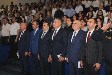 Milli Qurtuluşdan müasir zəfərlərə: Mingəçevirdə Ulu Öndər Heydər Əliyevin siyasi irsinə həsr olunan konfrans keçirilib Milli Qurtuluşdan müasir zəfərlərə: Mingəçevirdə Ulu Öndər Heydər Əliyevin siyasi irsinə həsr olunan konfrans keçirilib