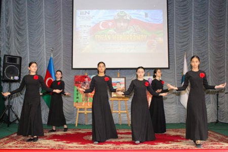 MDU-da qəhrəmanlıq yaddaşı və milli dəyərlər: Şəhid Turan Məhərrəmovun xatirəsinə həsr olunan tədbir keçirilib MDU-da qəhrəmanlıq yaddaşı və milli dəyərlər: Şəhid Turan Məhərrəmovun xatirəsinə həsr olunan tədbir keçirilib
