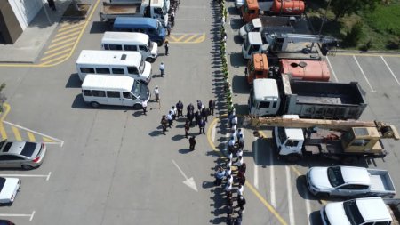 Yevlaxda FHN-in Aran Regional Mərkəzi mülki müdafiə məşqi keçirib